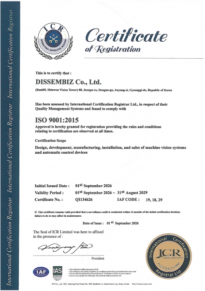 DISSEMBIZ ISO 9001